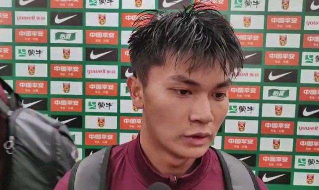 开云入口注册-蒯纪闻：上半场有点着急；下半场进球后大家自信上来了