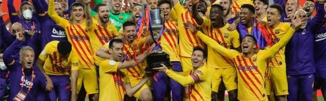 开云入口登录-巴萨重生，梅西率巴萨2年后重夺一冠